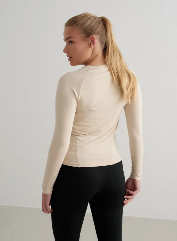 Café Au Lait Soft Basic Long Sleeve sold by Aimn