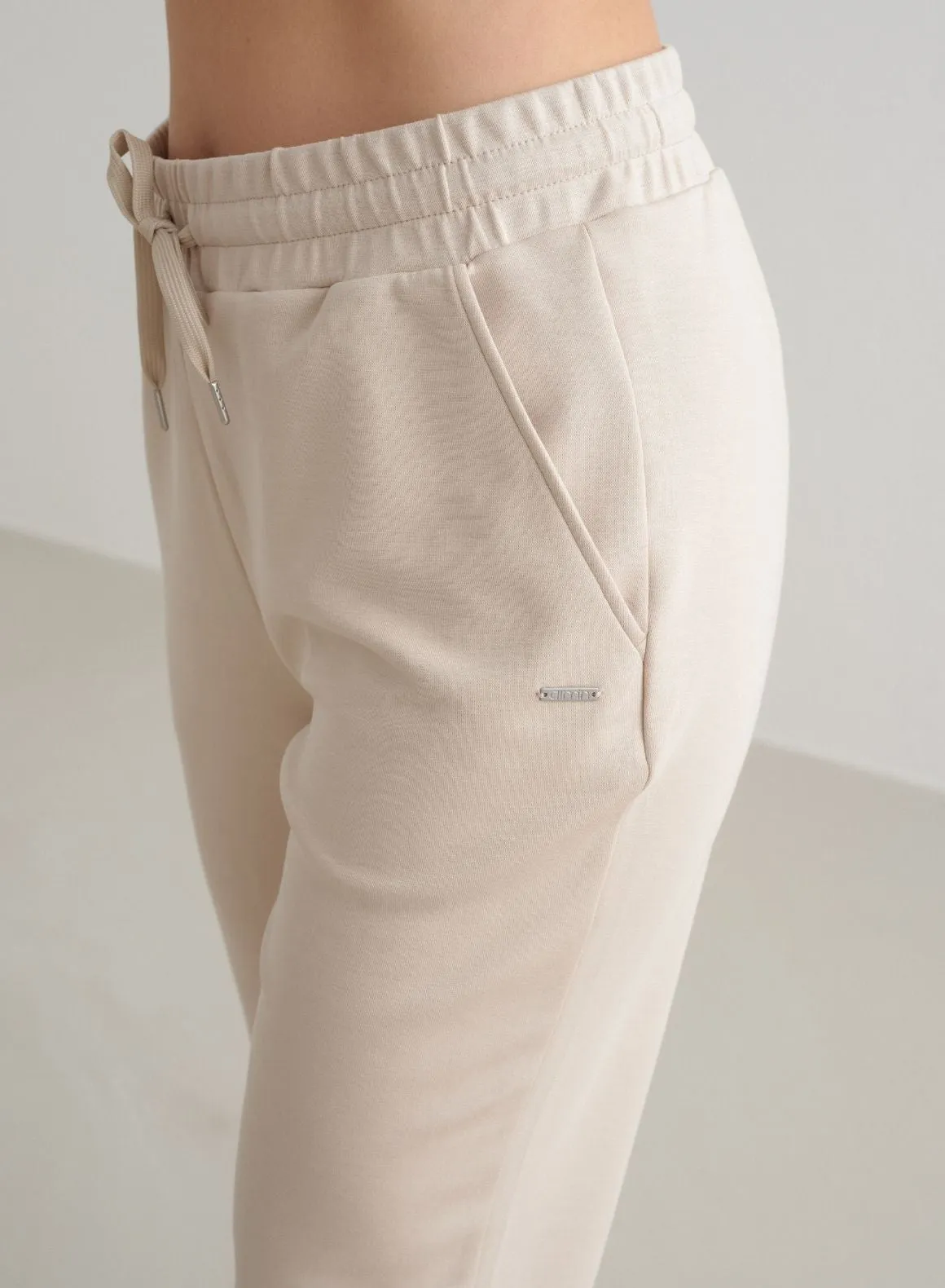 Café Au Lait Comfy Modal Pants sold by Aimn product image thumbnail 4