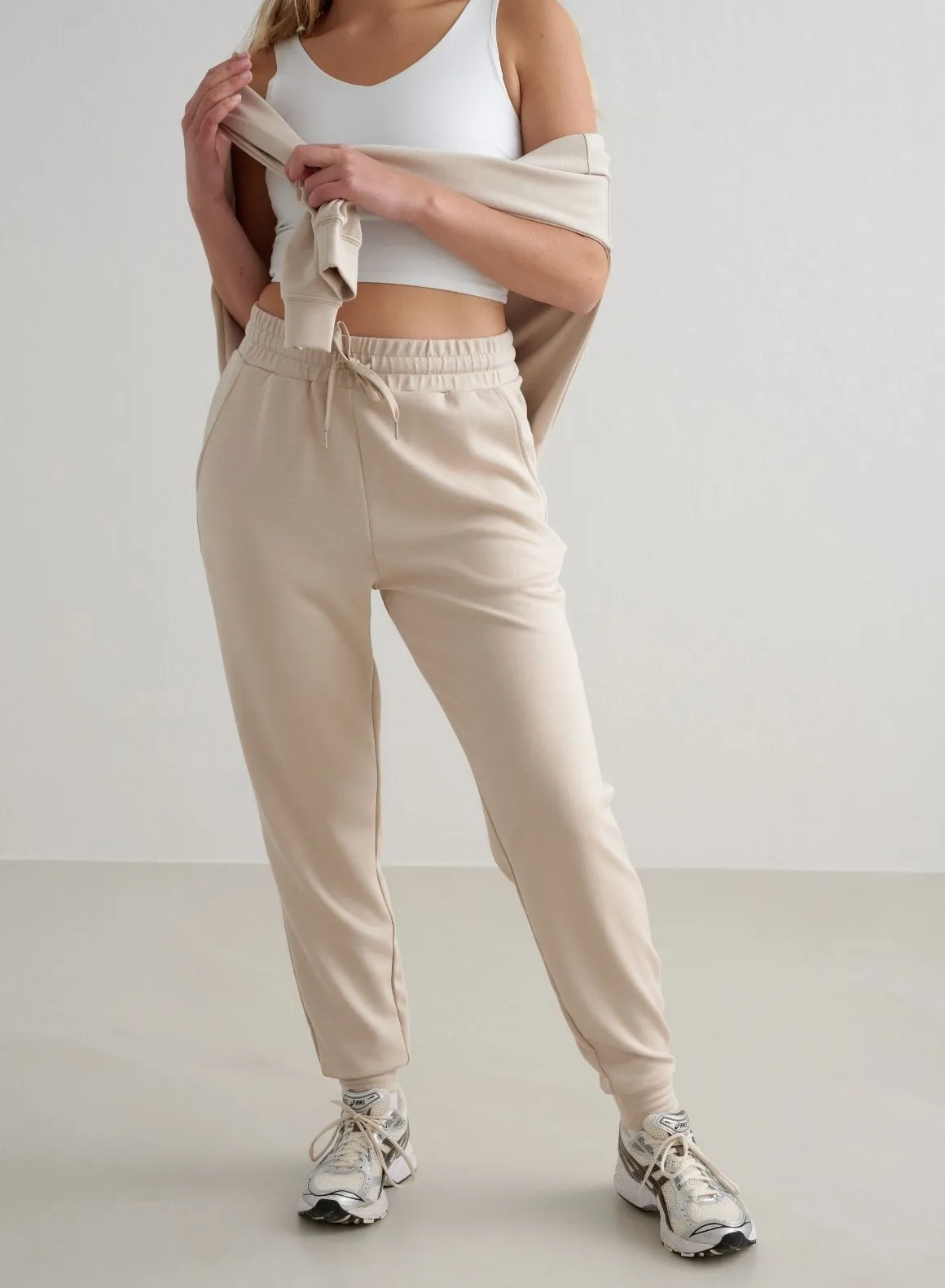 Café Au Lait Comfy Modal Pants sold by Aimn