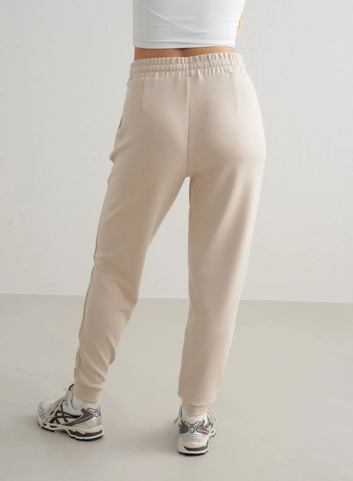 Café Au Lait Comfy Modal Pants sold by Aimn product image thumbnail 3