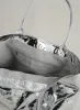 Silver Chrome Tote Bag sold by Aimn