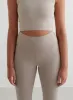 Dark Clay Sense Tights sold by Aimn