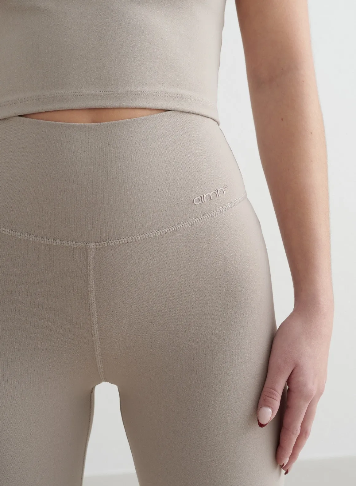 Dark Clay Sense Flare Petite Tights sold by Aimn product image thumbnail 4