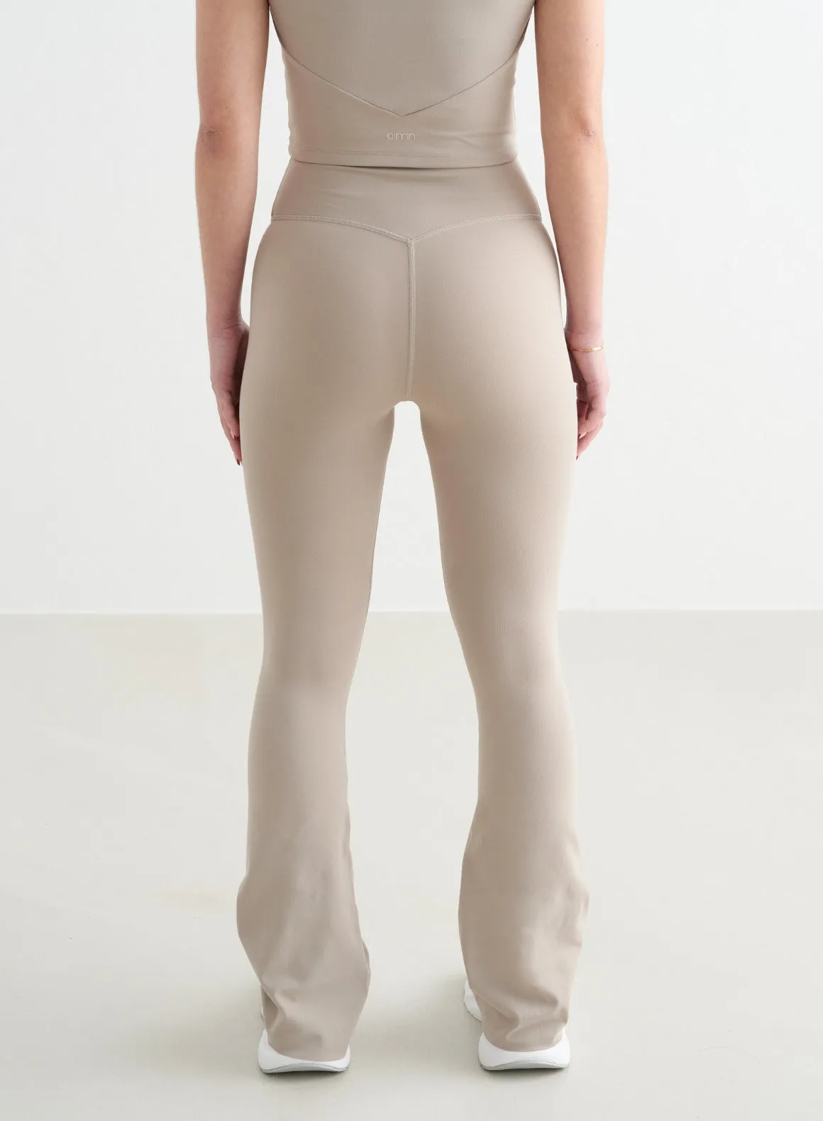 Dark Clay Sense Flare Petite Tights sold by Aimn product image thumbnail 2