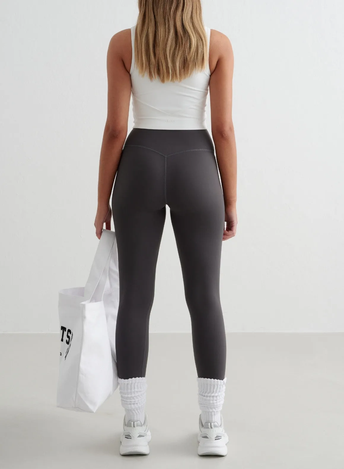 Shadow Grey Sense Tights sold by Aimn product image thumbnail 2