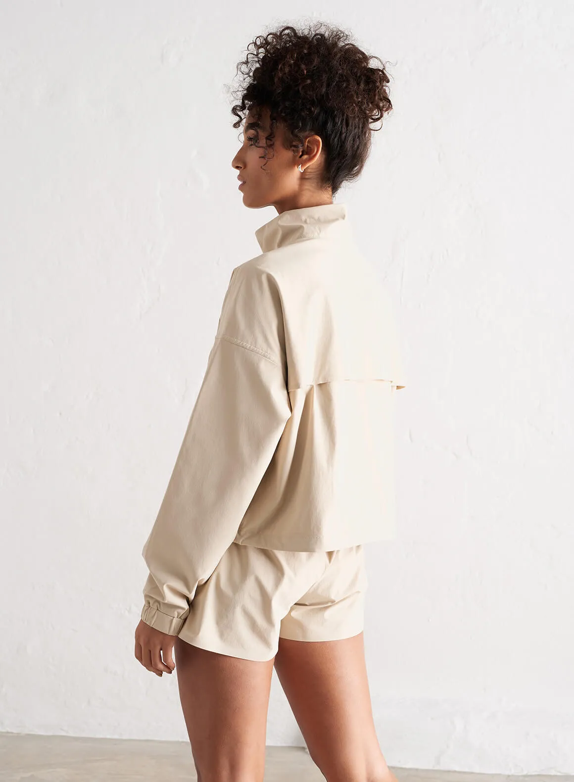 Café Au Lait Windbreaker Jacket sold by Aimn product image thumbnail 5
