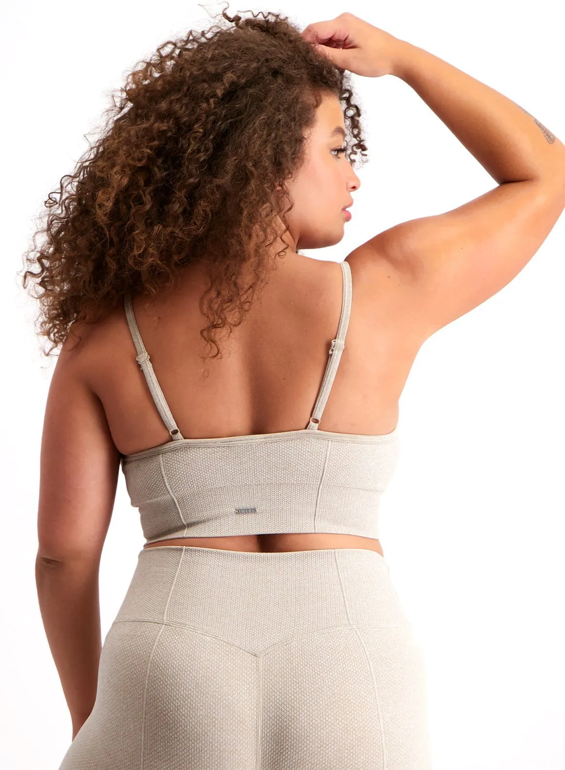 Beige Luxe Seamless Strap Bra sold by Aimn product image thumbnail 4