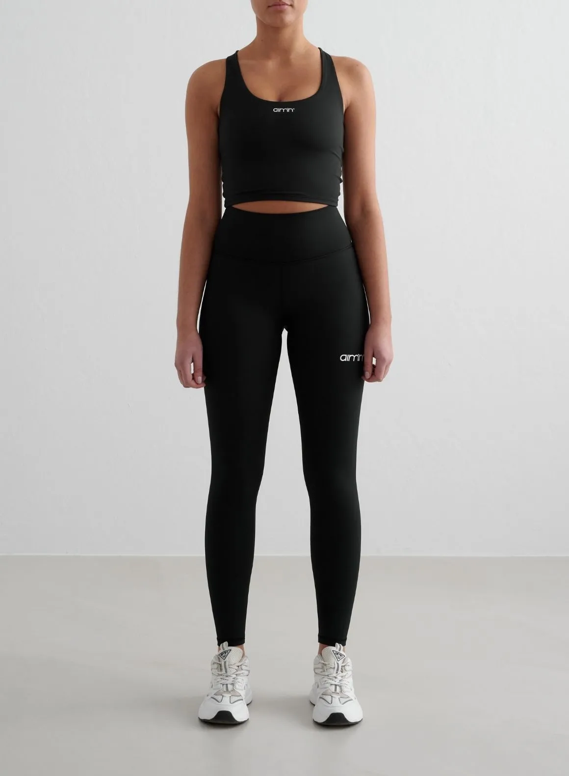 Black Core Essential Bralette sold by Aimn product image thumbnail 3