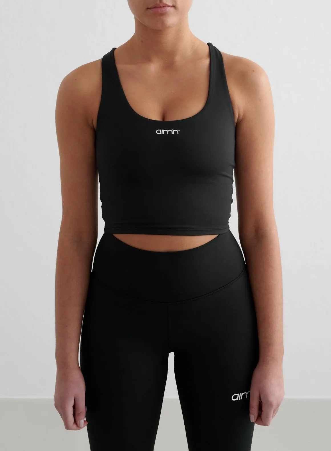 Black Core Essential Bralette sold by Aimn