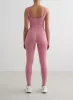 Desert Rose Ribbed Seamless Tights sold by Aimn