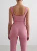 Desert Rose Ribbed Seamless Tights sold by Aimn