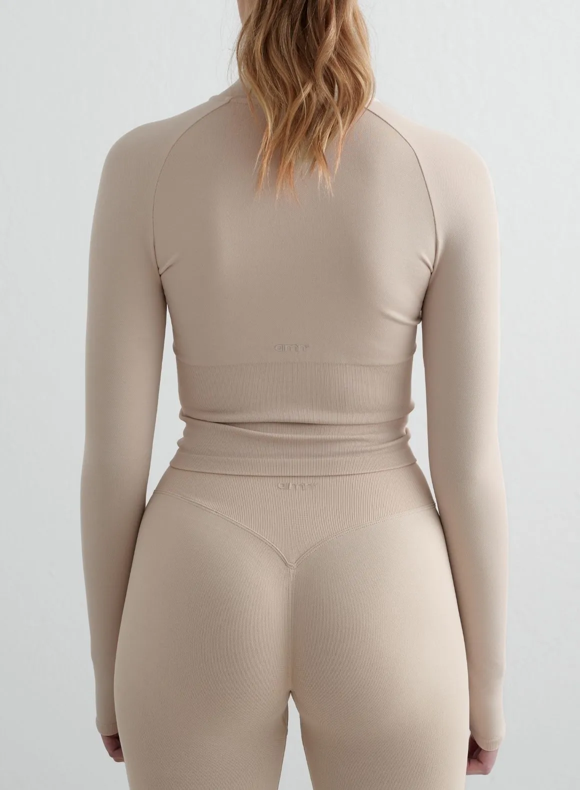 Clay Shape Seamless Zip Jacket sold by Aimn product image thumbnail 2