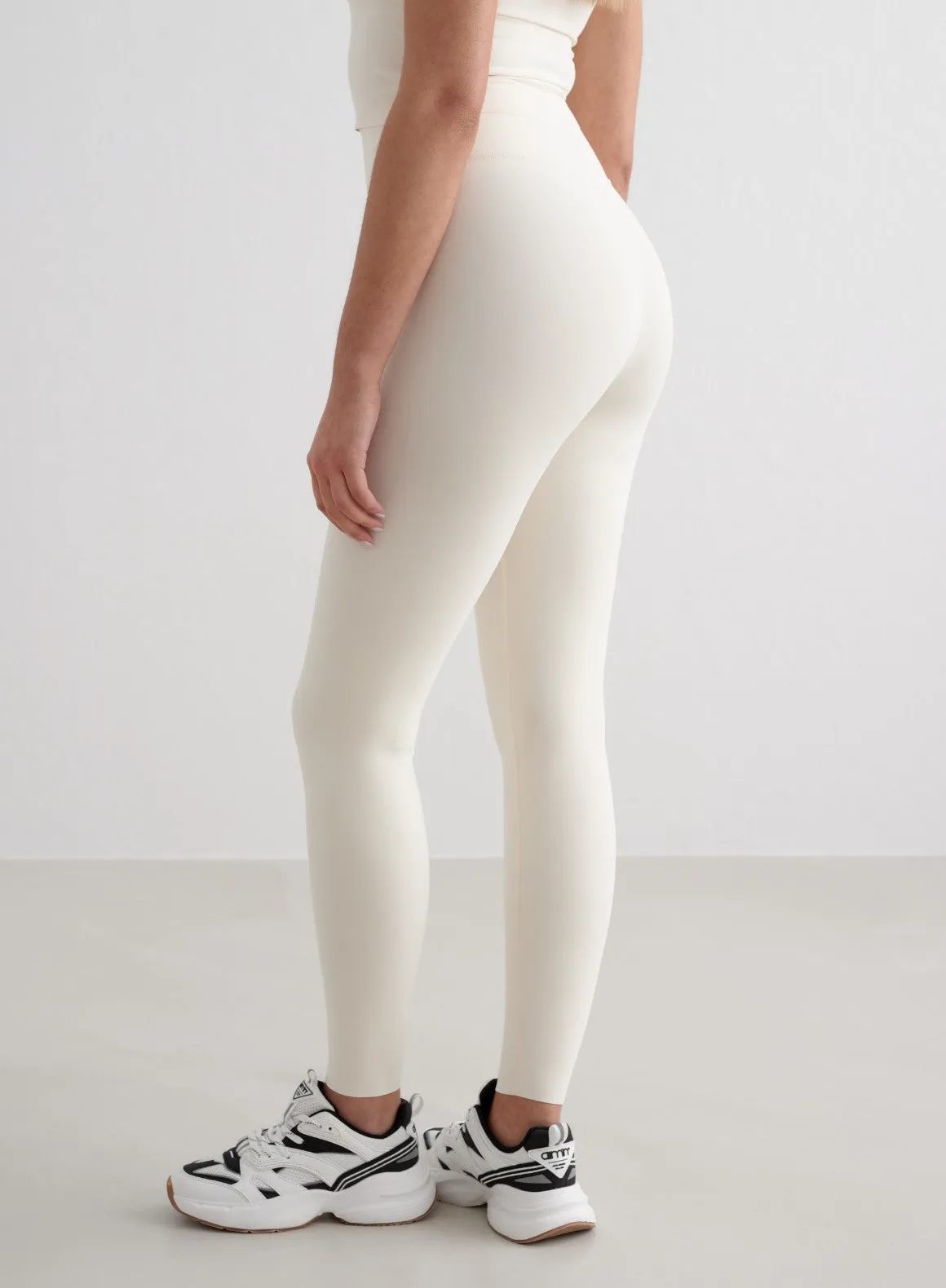 Almond White Sense Tights sold by Aimn product image thumbnail 4