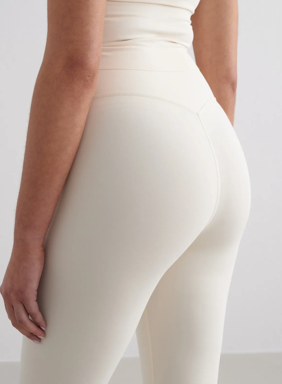 Almond White Sense Tights sold by Aimn product image thumbnail 3