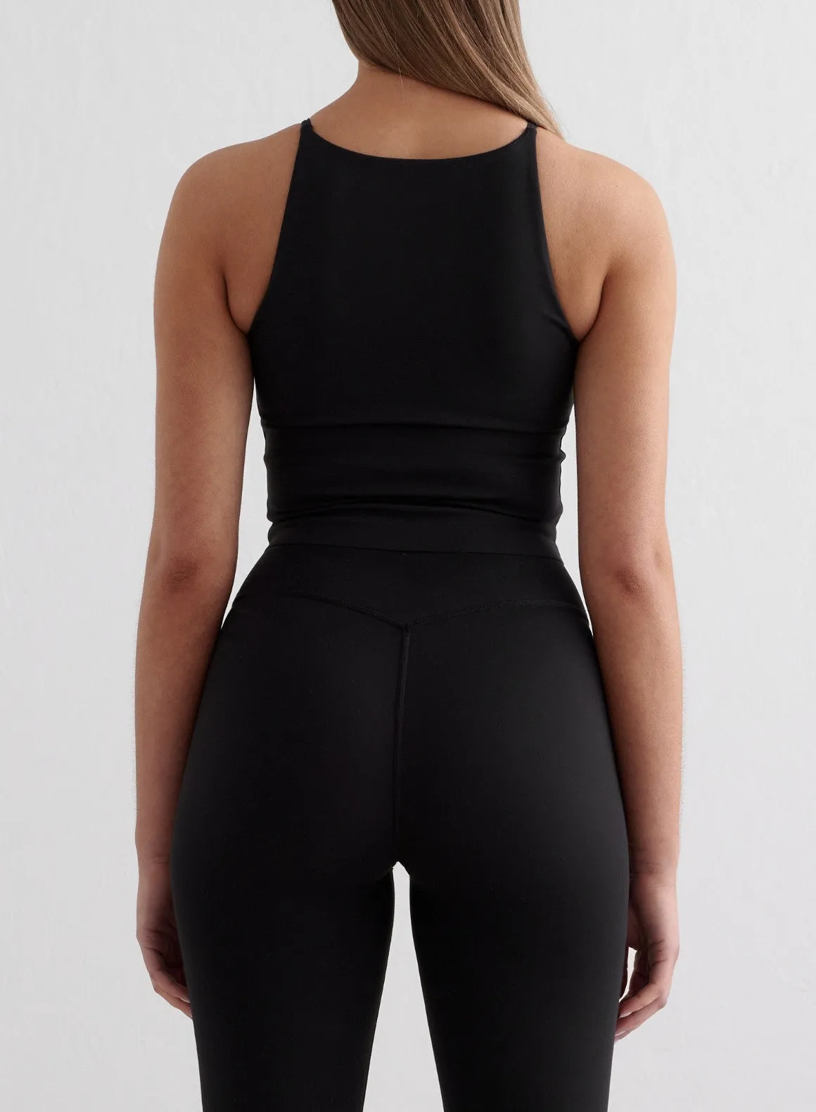 Black Sense Halter Bralette sold by Aimn product image thumbnail 2