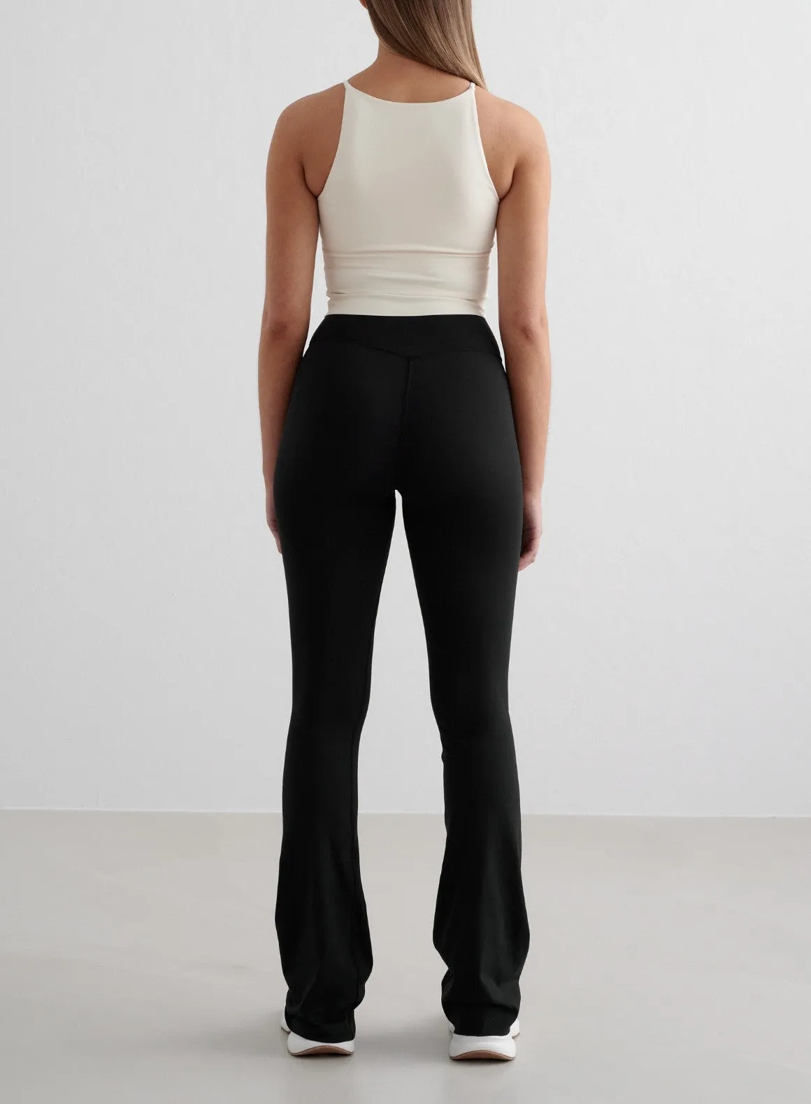 Almond White Sense Halter Bralette sold by Aimn product image thumbnail 4