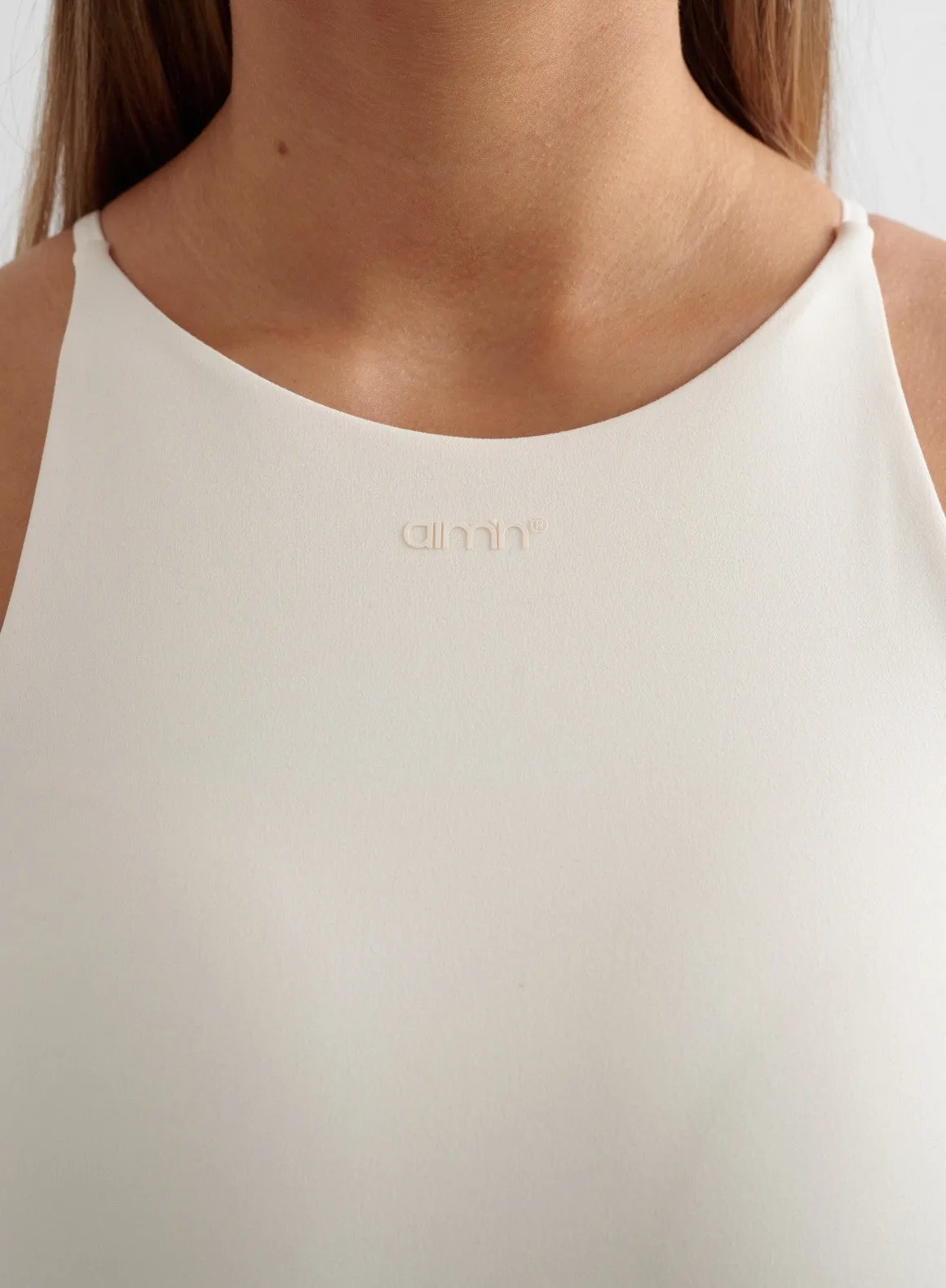 Almond White Sense Halter Bralette sold by Aimn product image thumbnail 5