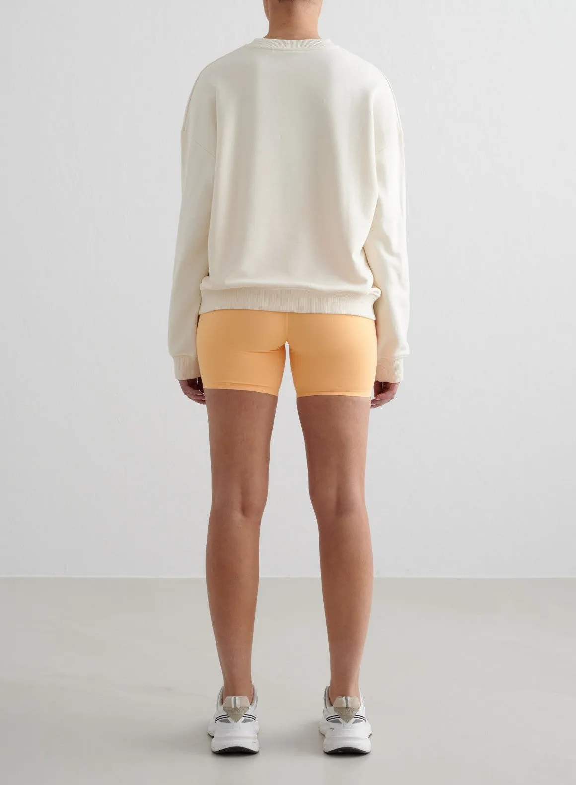 Almond White Terry Sweatshirt sold by Aimn product image thumbnail 4