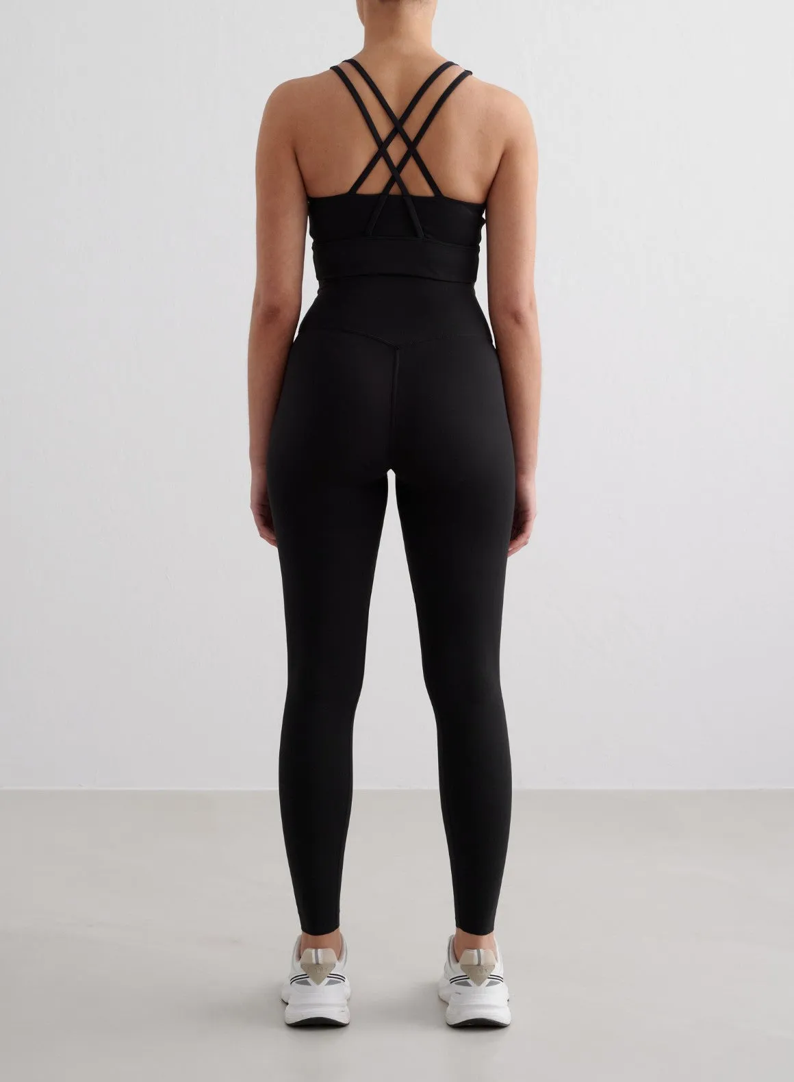 Black Sense Sports Bra sold by Aimn product image thumbnail 4