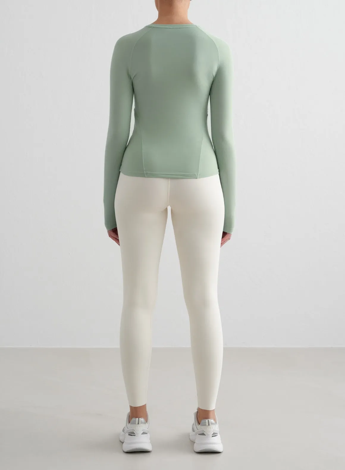 Aqua Soft Basic Long Sleeve sold by Aimn product image thumbnail 3