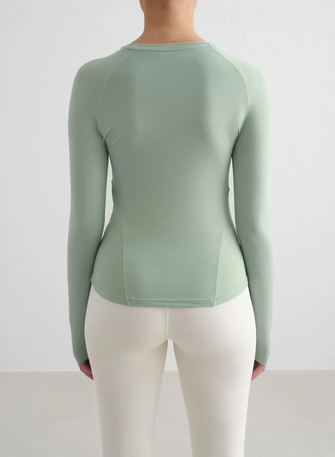 Aqua Soft Basic Long Sleeve sold by Aimn product image thumbnail 2