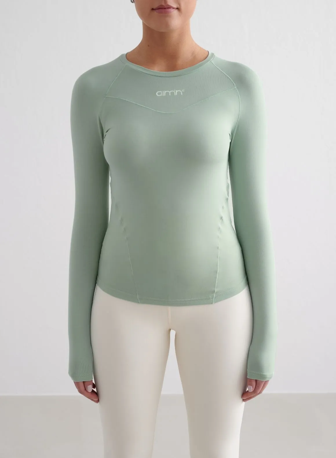 Aqua Soft Basic Long Sleeve sold by Aimn
