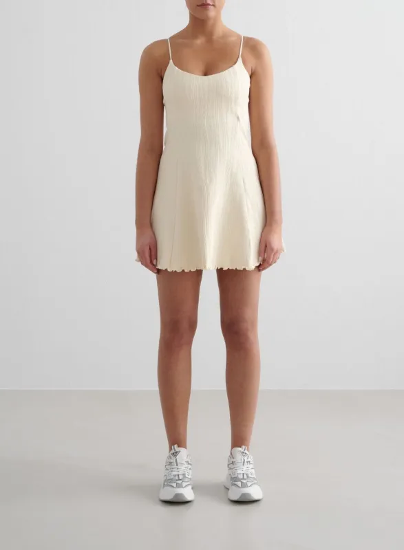 Almond White Tulip Dress sold by Aimn