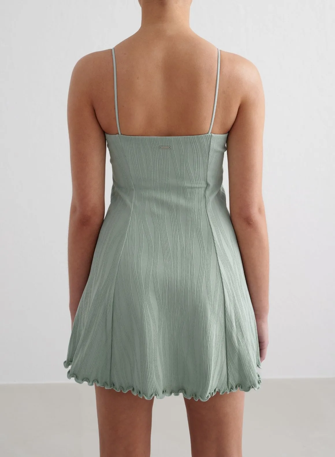 Aqua Tulip Dress sold by Aimn product image thumbnail 4