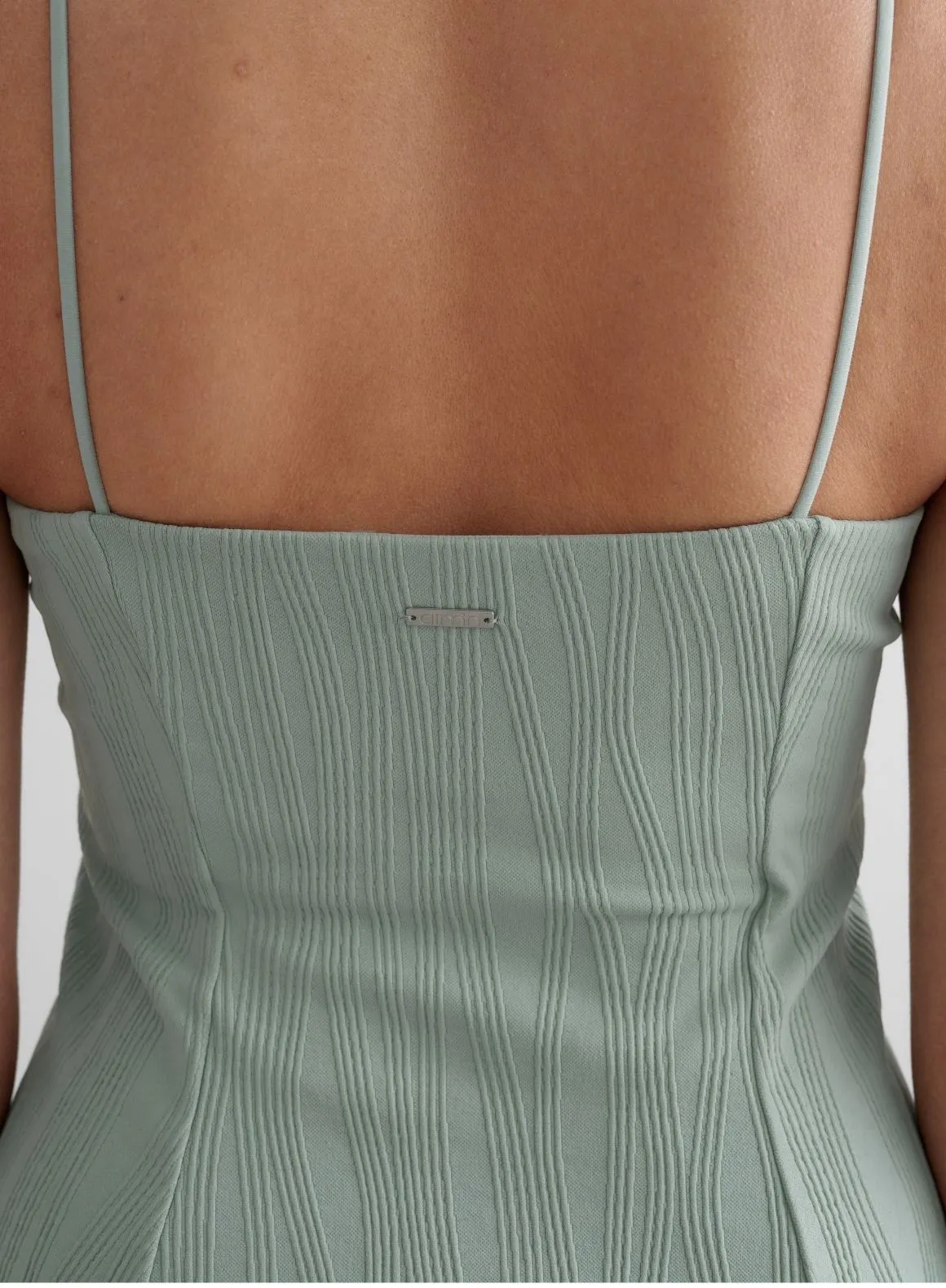 Aqua Tulip Dress sold by Aimn product image thumbnail 5