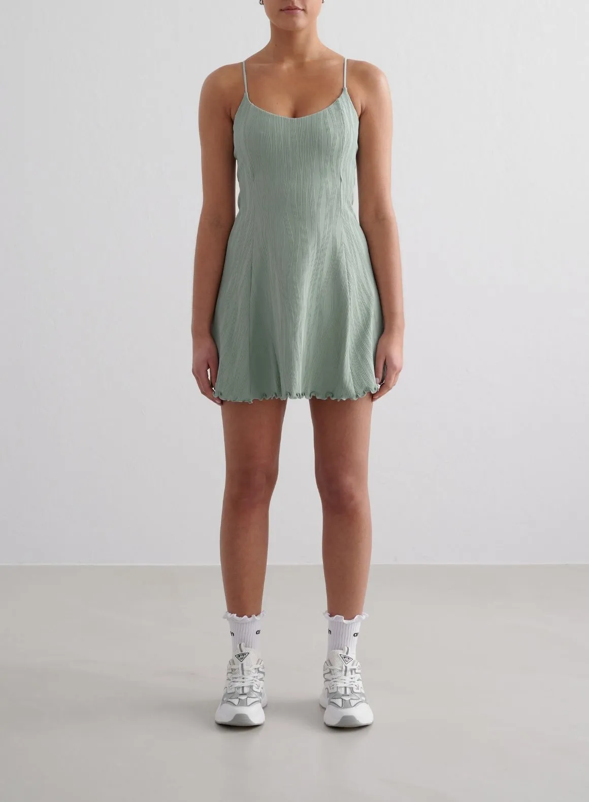 Aqua Tulip Dress sold by Aimn