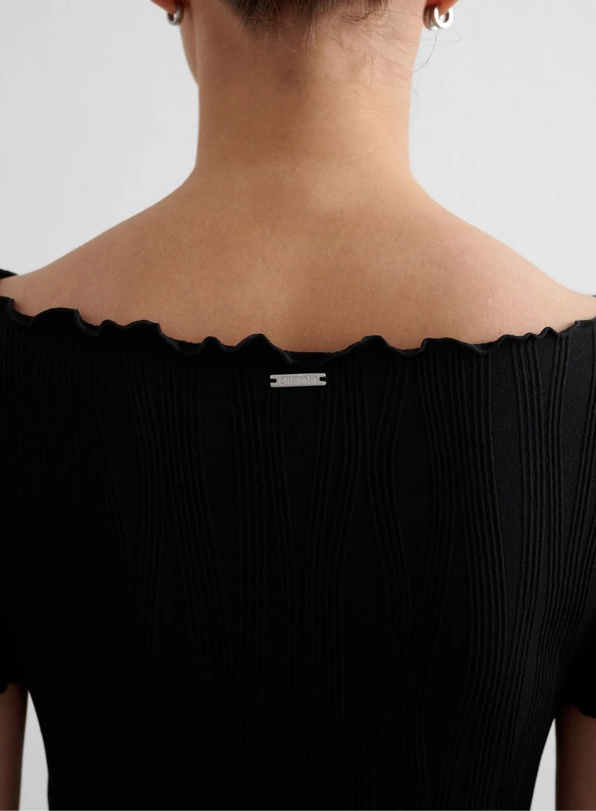 Black Tulip Short Sleeve Top sold by Aimn product image thumbnail 5