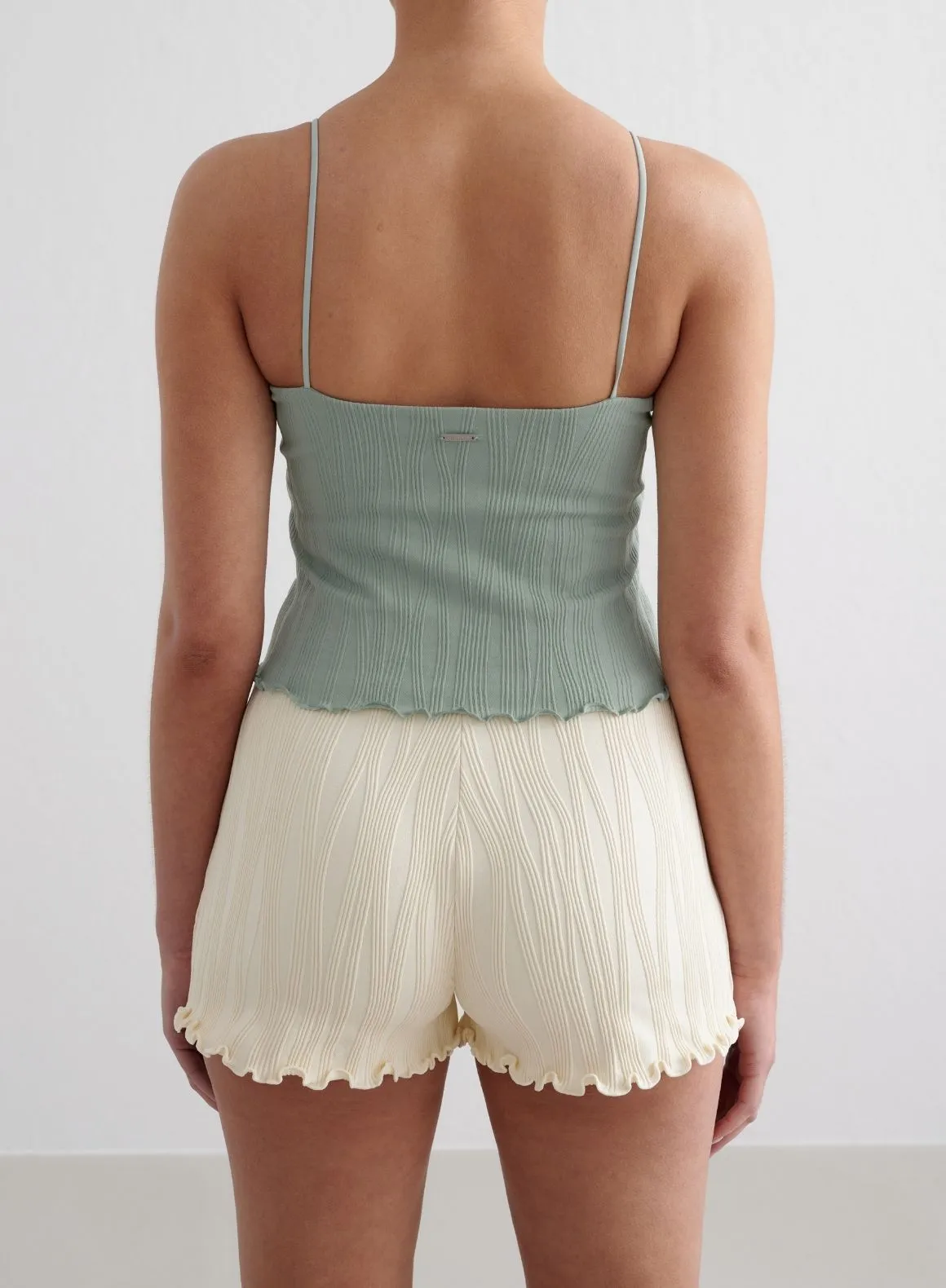 Aqua Tulip Singlet sold by Aimn product image thumbnail 2