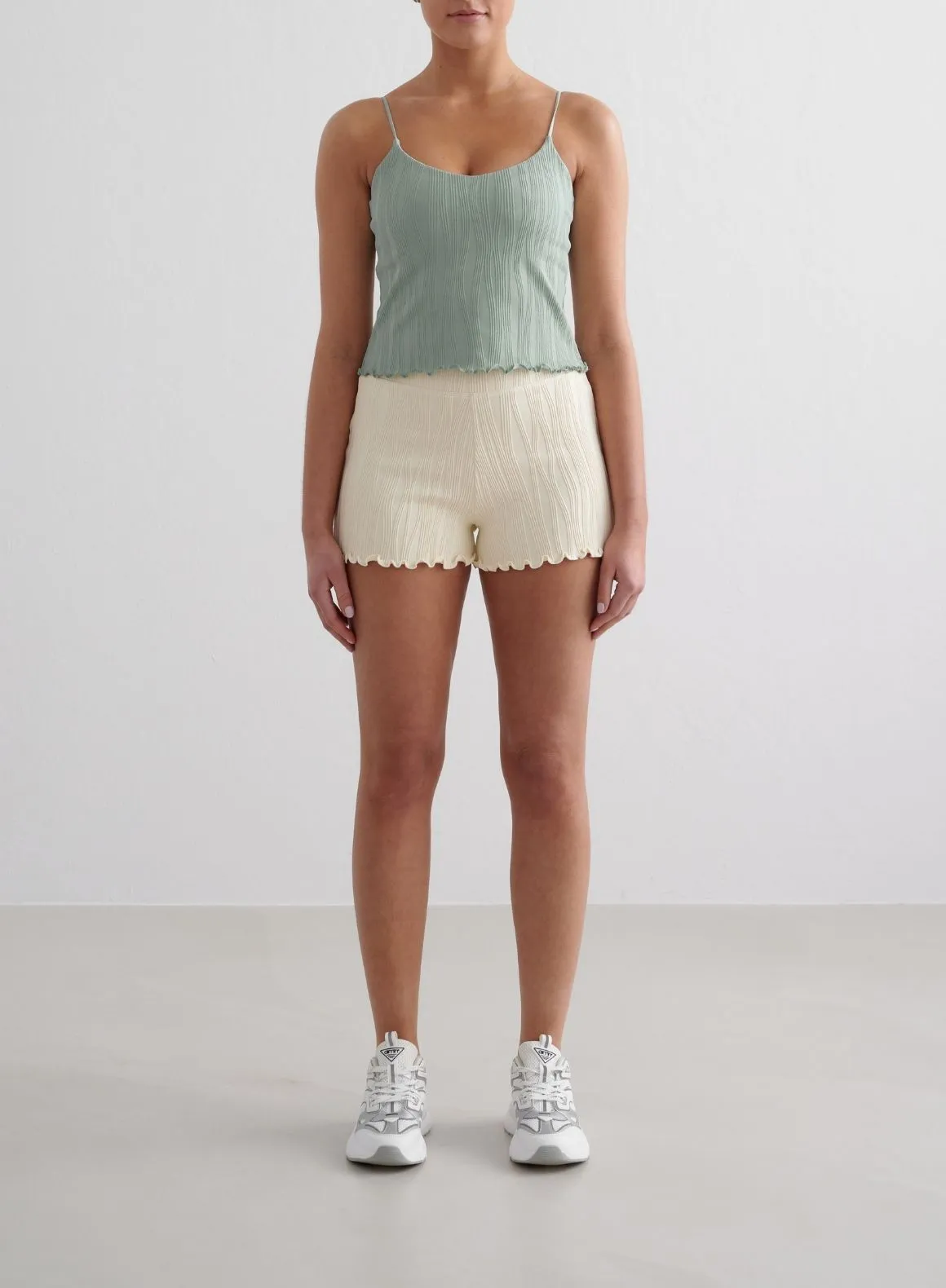 Aqua Tulip Singlet sold by Aimn product image thumbnail 3