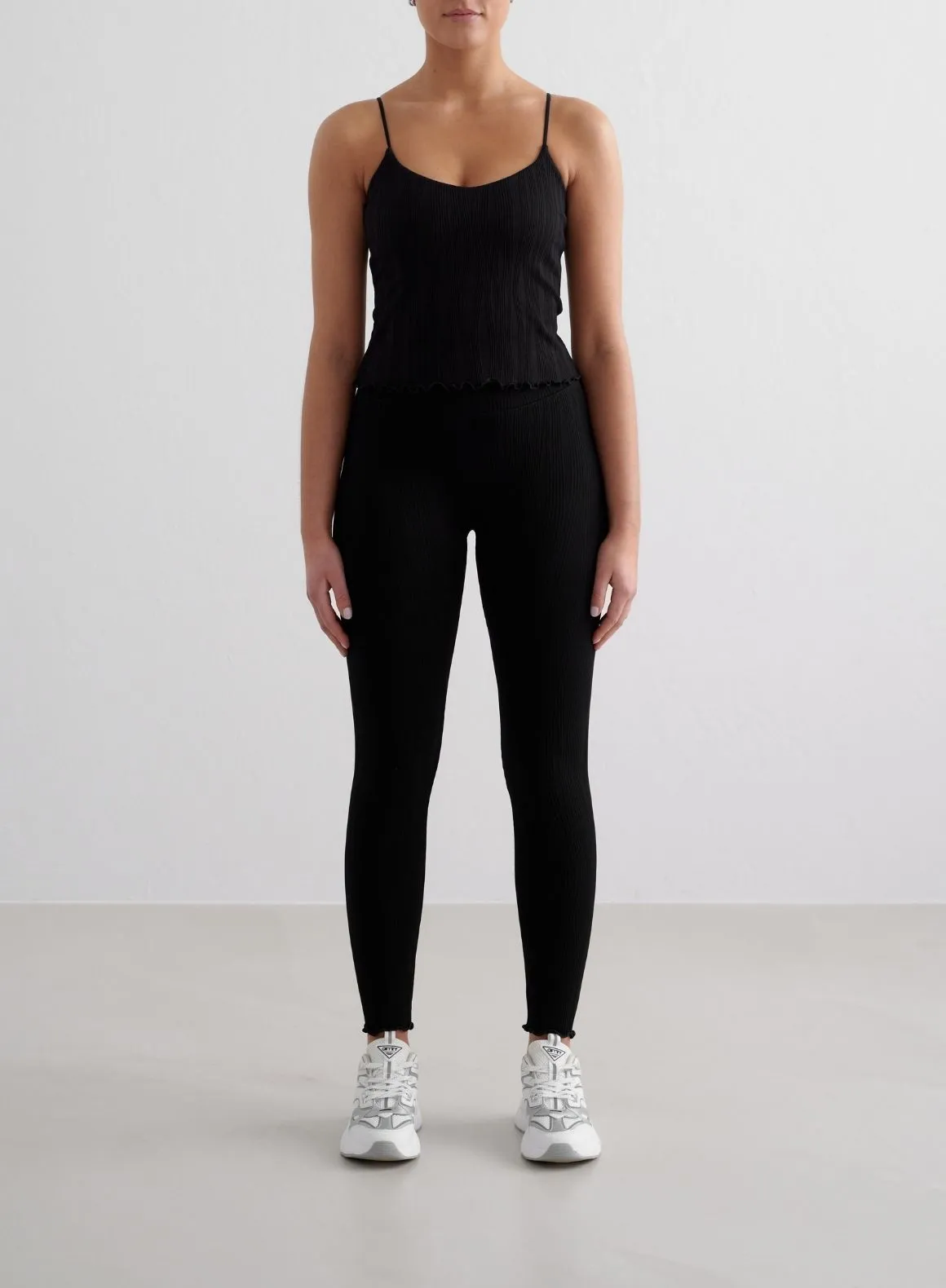 Black Tulip Singlet sold by Aimn product image thumbnail 3