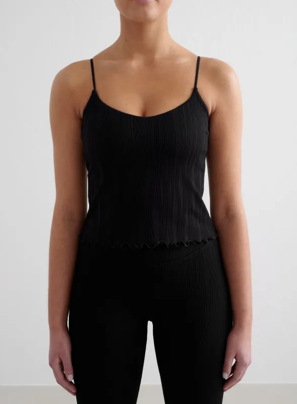 Black Tulip Singlet sold by Aimn