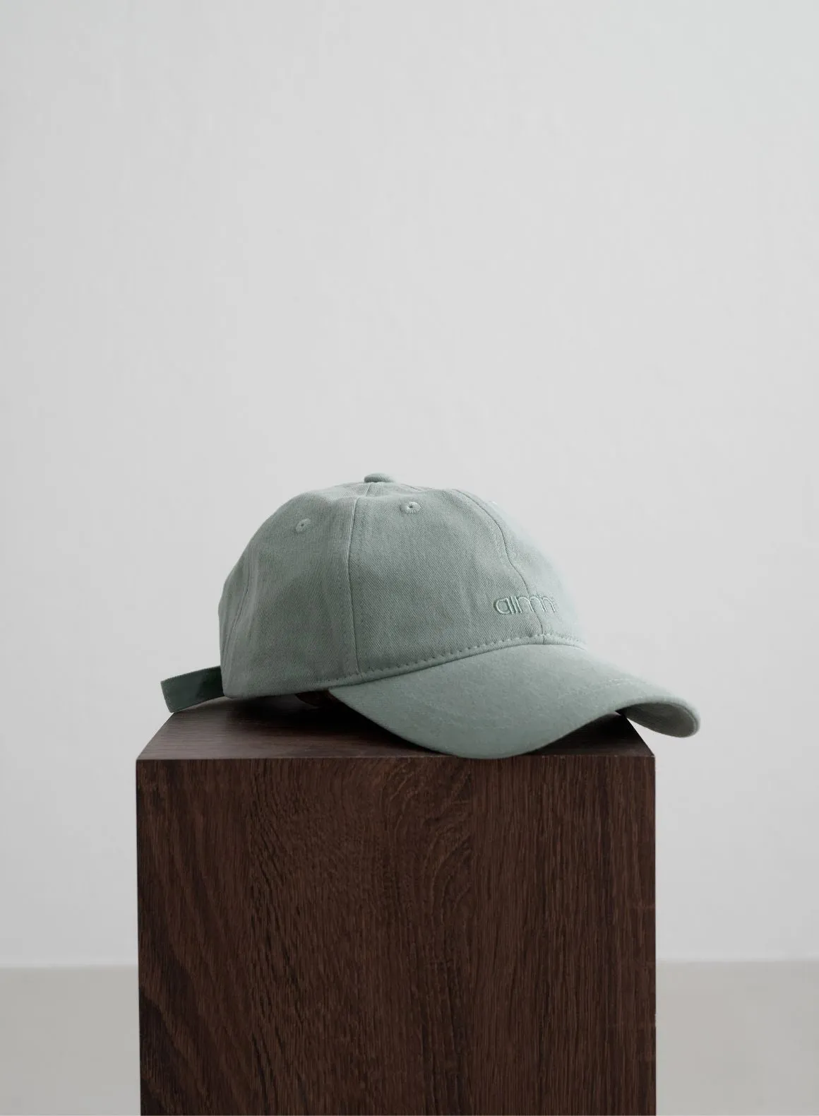 Aqua Small Logo Cap sold by Aimn