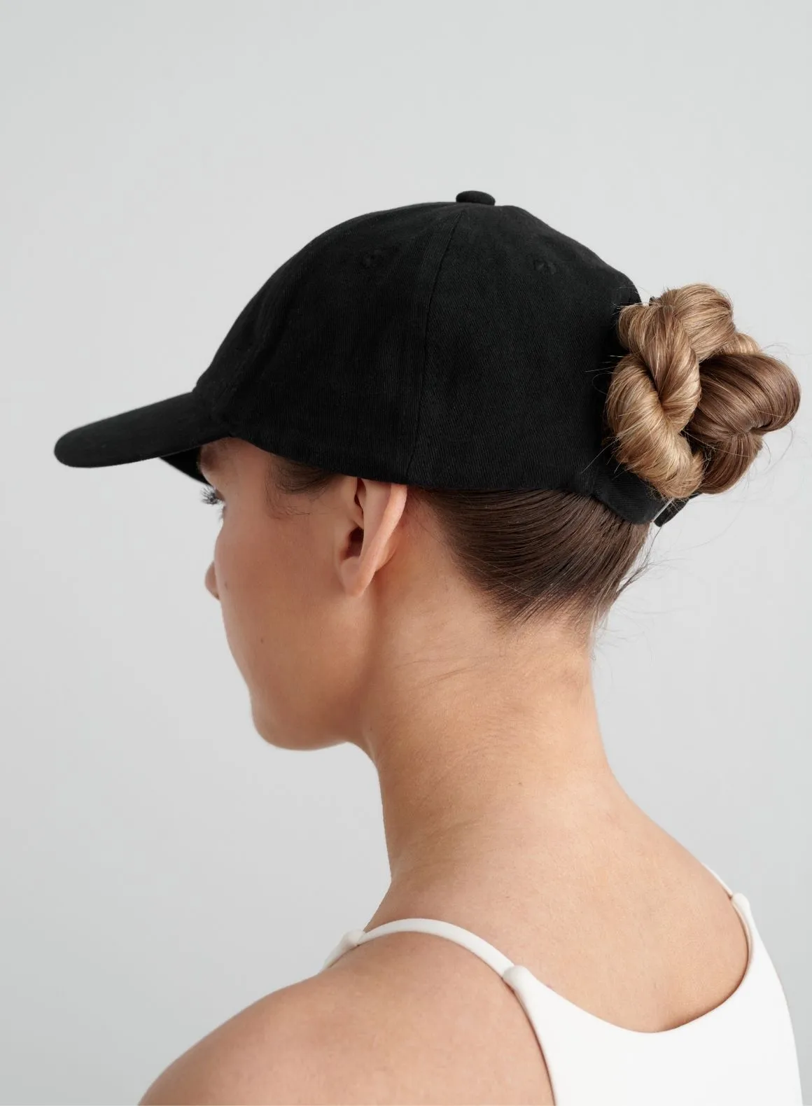 Black Small Logo Cap sold by Aimn product image thumbnail 3