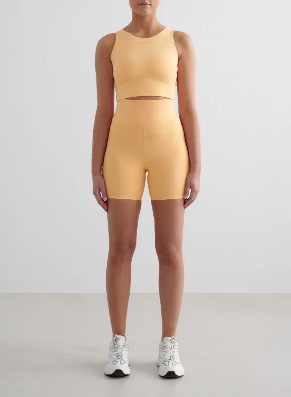 Sorbet Sense Midi Biker Shorts & Sports Bra Set sold by Aimn