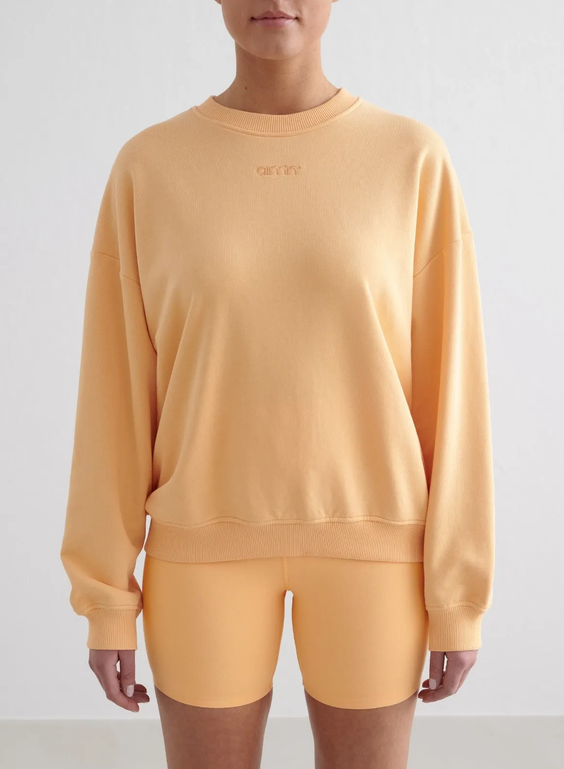 Sorbet Sense Midi Biker Shorts & Terry Sweatshirt Set sold by Aimn product image thumbnail 4