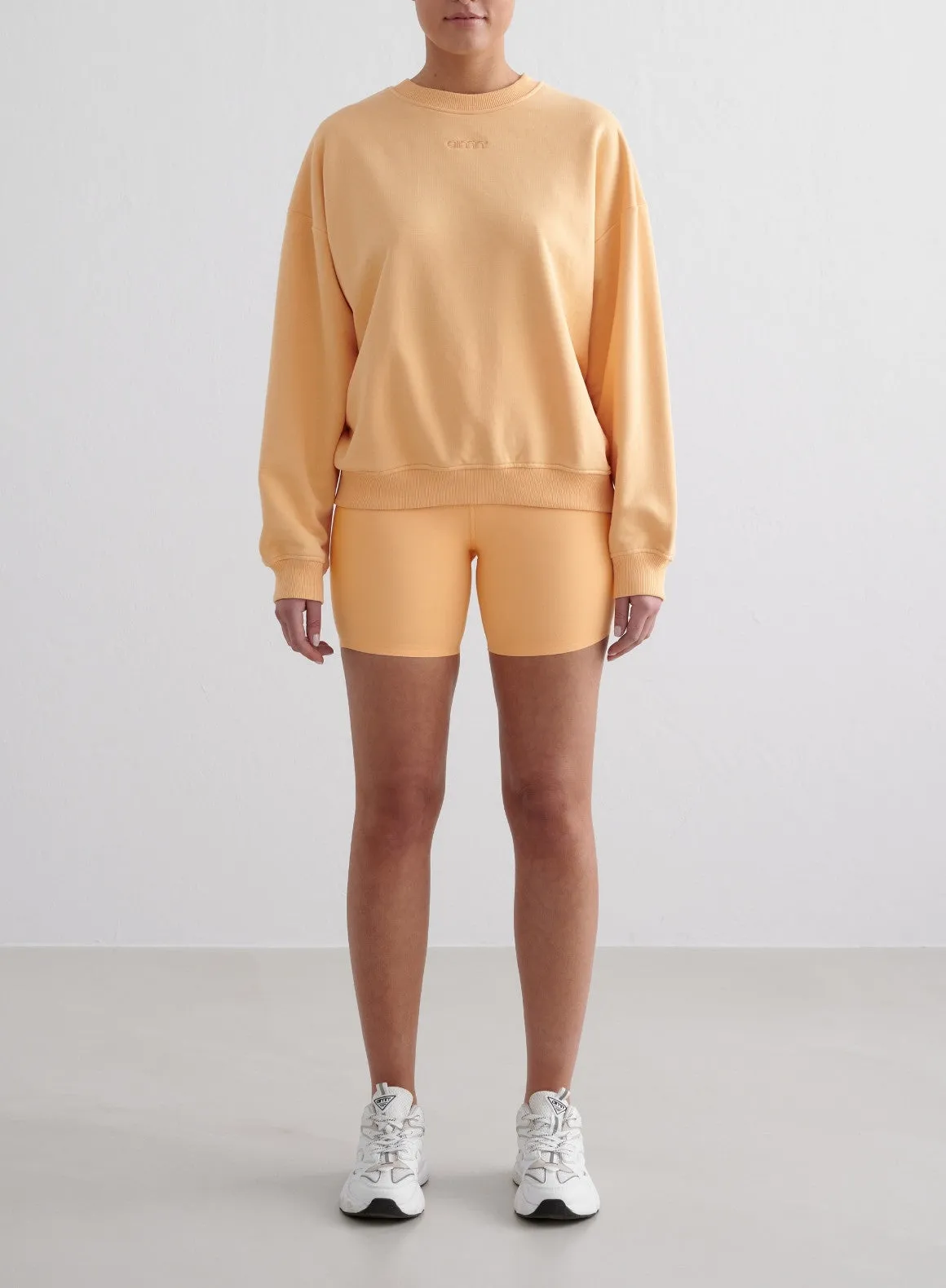 Sorbet Sense Midi Biker Shorts & Terry Sweatshirt Set sold by Aimn