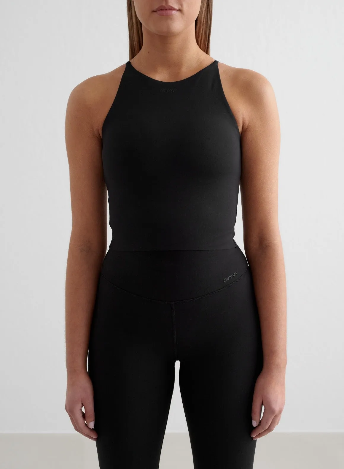 Black Sense Tights & Halter Bralette Set sold by Aimn product image thumbnail 4