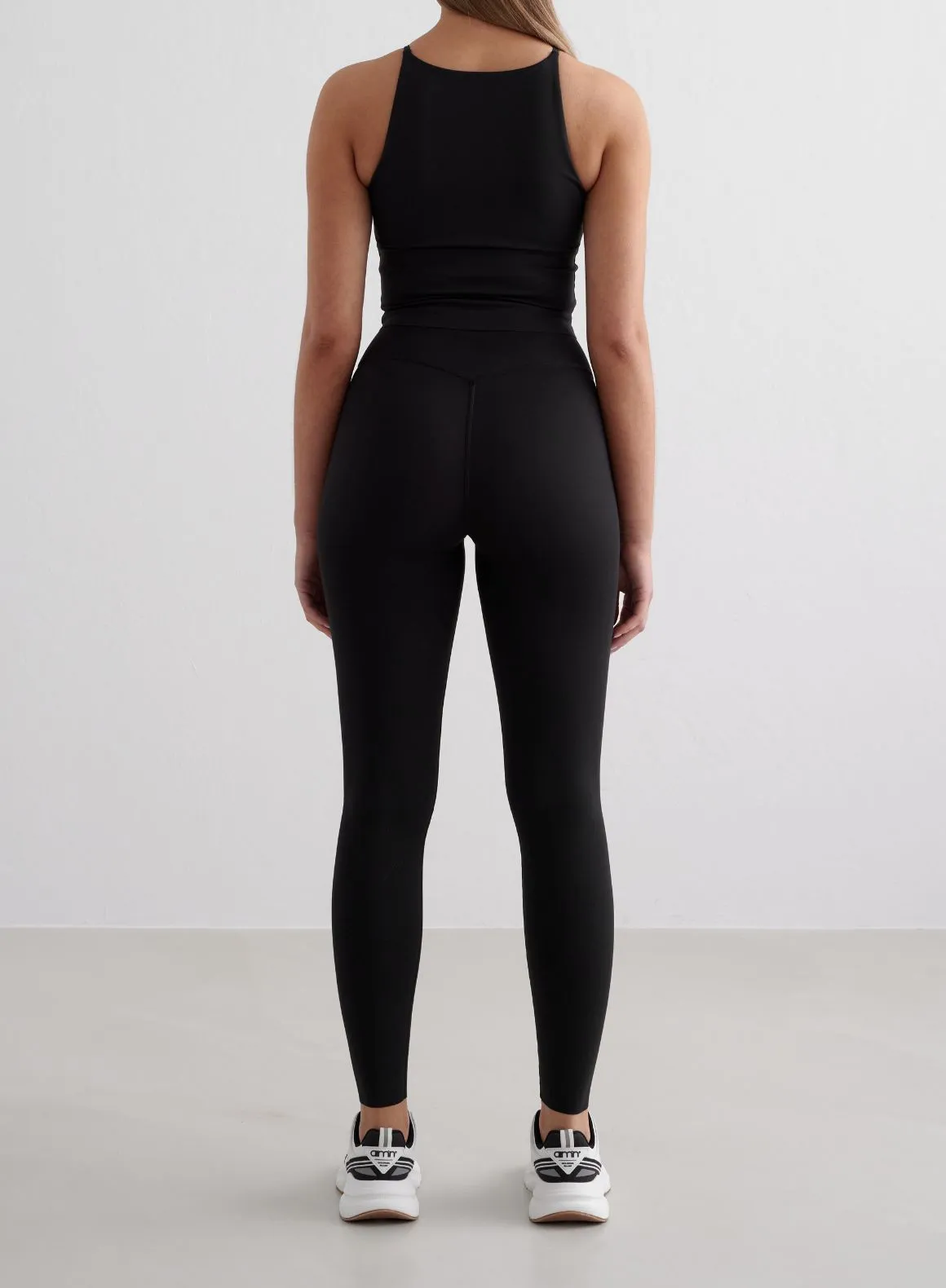 Black Sense Tights & Halter Bralette Set sold by Aimn product image thumbnail 2