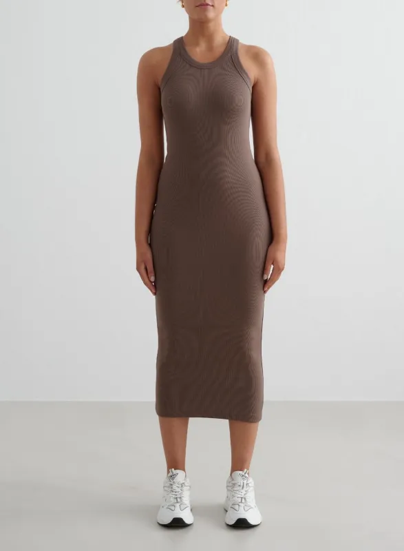 Macchiato Ease Ribbed Tank Dress sold by Aimn