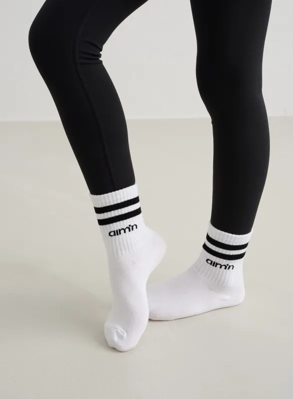 Pale Lavender Young Aim High Socks 3-pack sold by Aimn