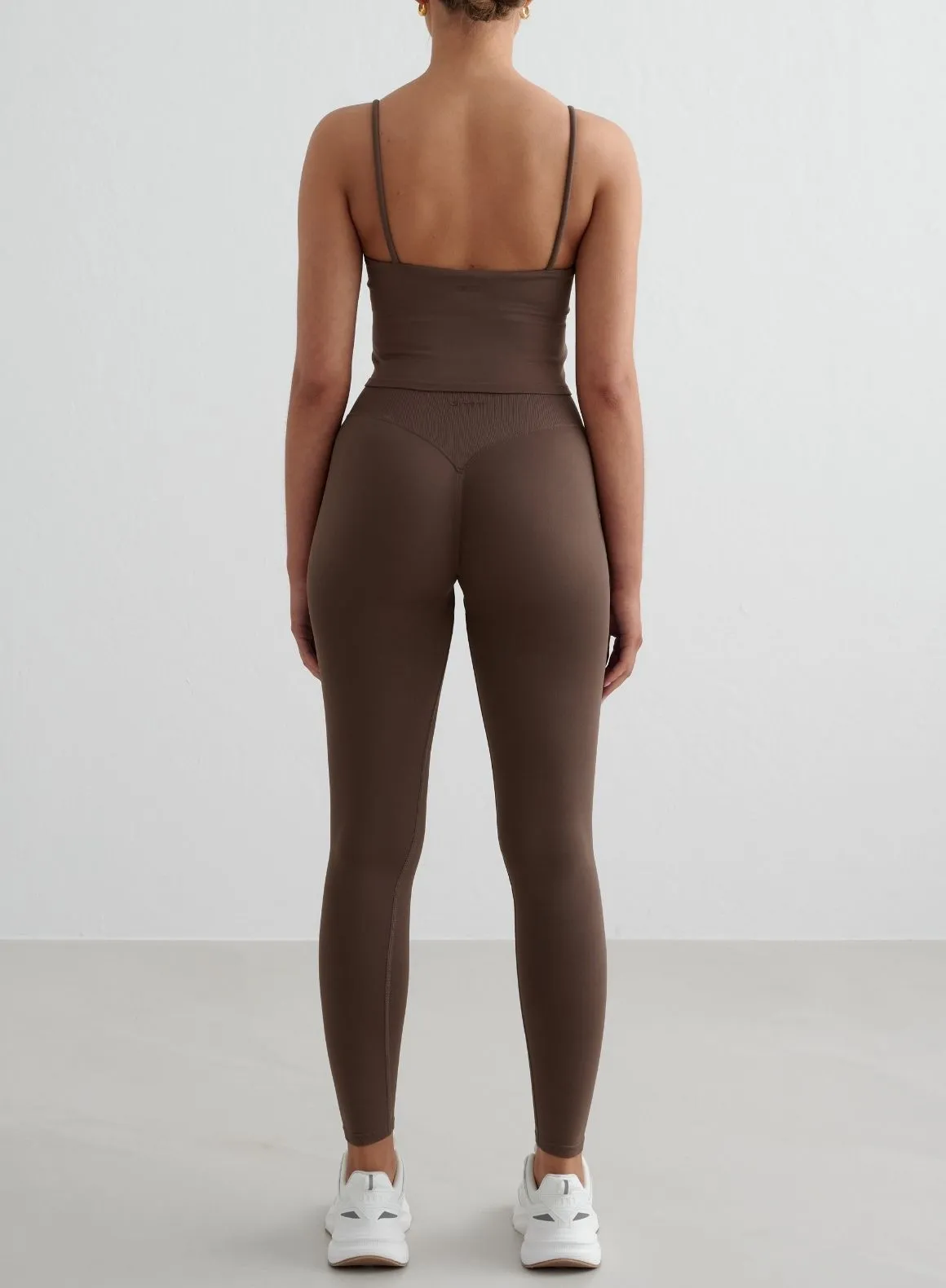 Macchiato Shape Seamless Tights & Strap Singlet Set sold by Aimn product image thumbnail 2