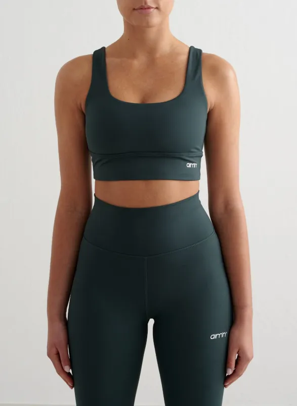 Deep Emerald Core Bra sold by Aimn