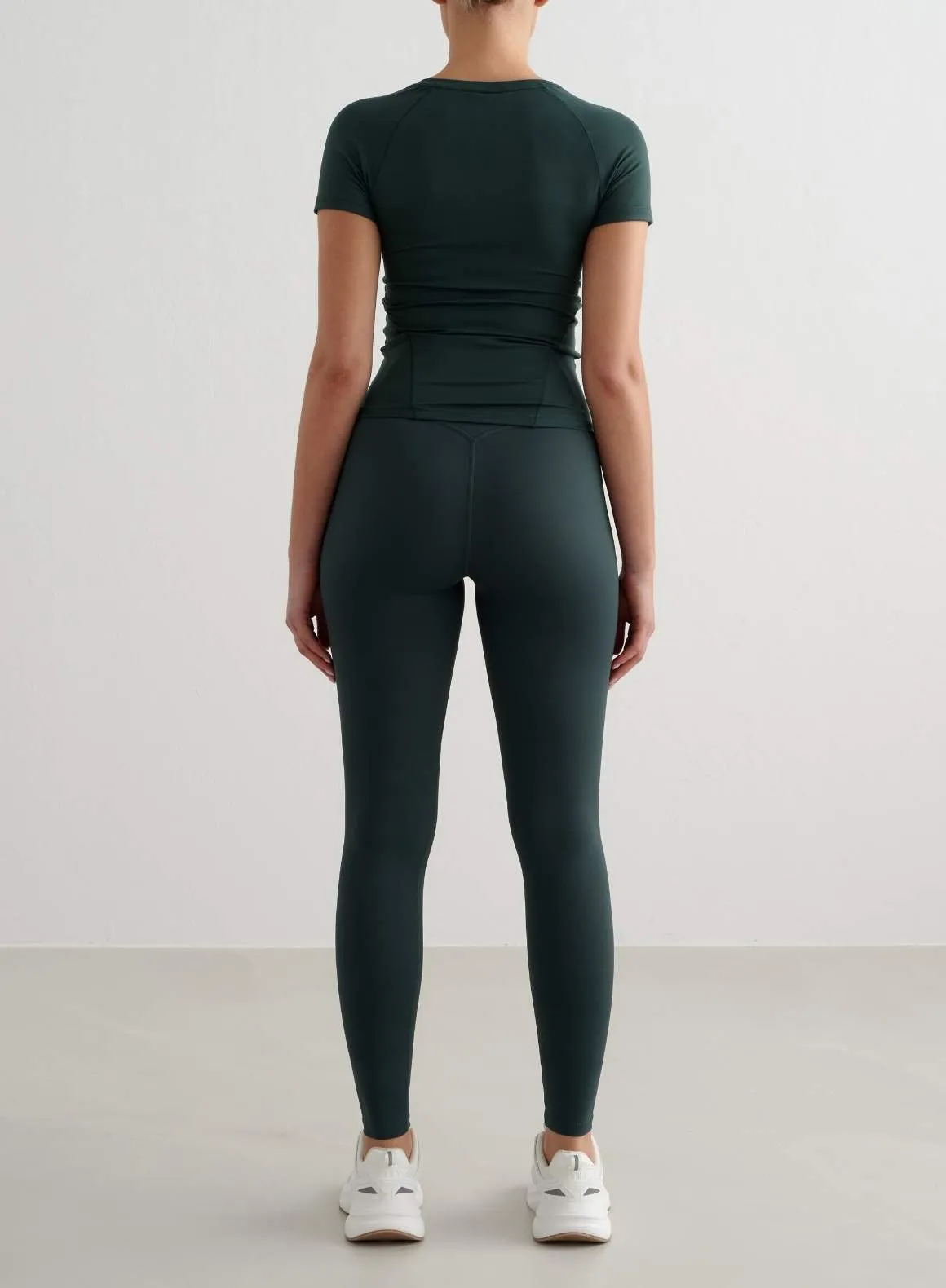 Deep Emerald Soft Basic Short Sleeve sold by Aimn product image thumbnail 4