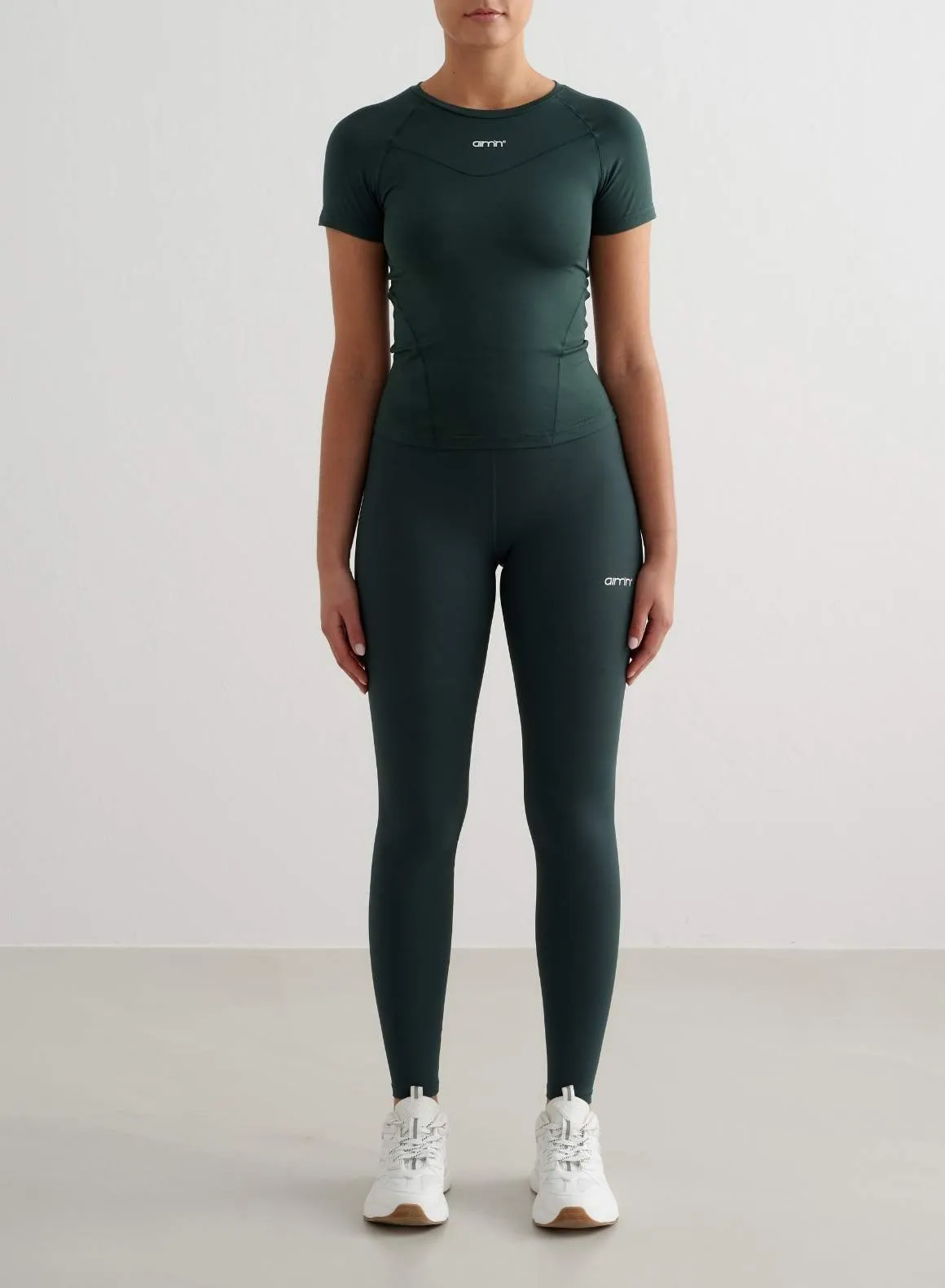 Deep Emerald Soft Basic Short Sleeve sold by Aimn product image thumbnail 3