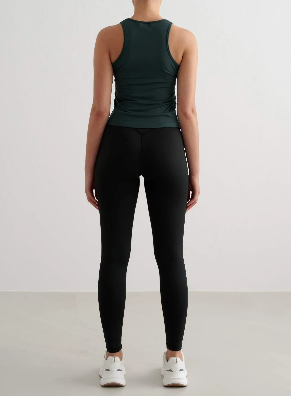 Deep Emerald Soft Basic Singlet sold by Aimn product image thumbnail 4