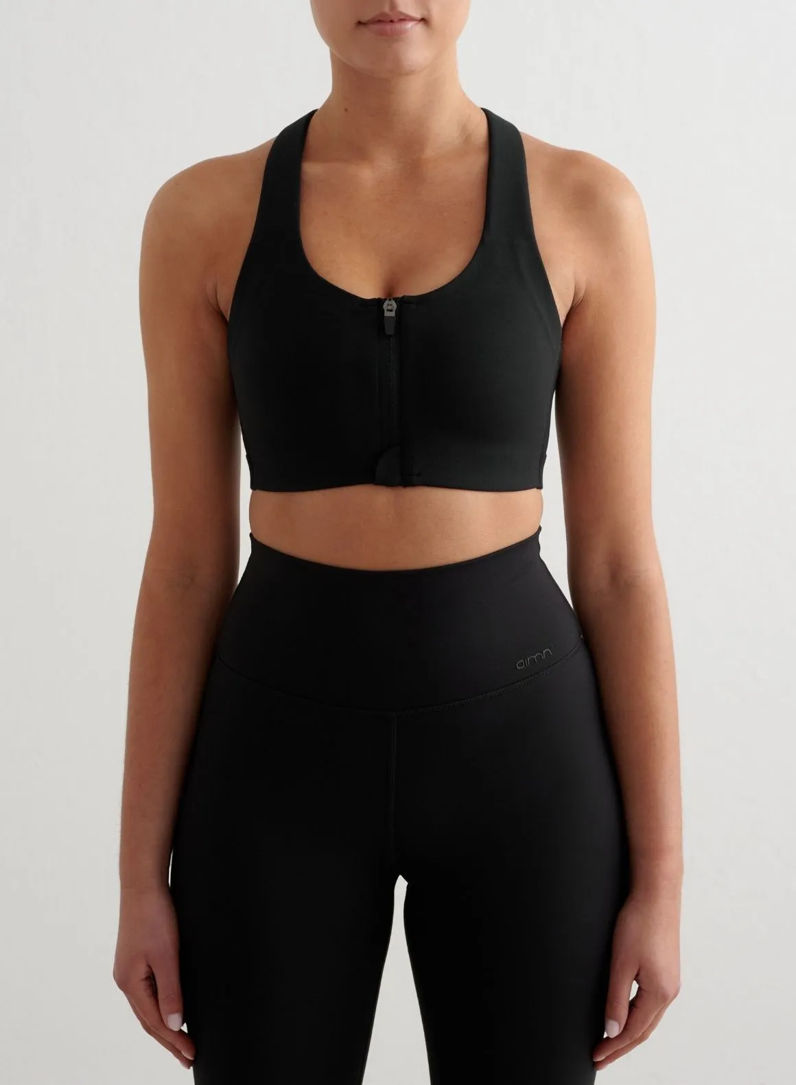 Black Sense High Support Bra sold by Aimn